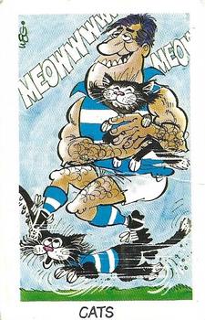 1973 Sunicrust Weg's Footy Funnies #NNO Cats Front